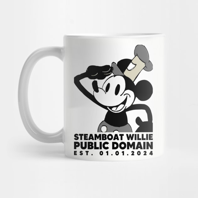 Steamboat Willie. Public Domain Est. 01.01.2024 - 4 by Megadorim